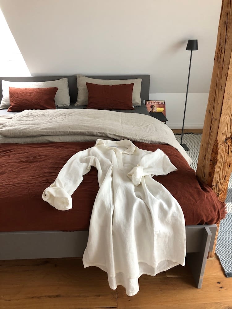 das Schlafzimmer im hohen Priester - Design Apartments Detmold